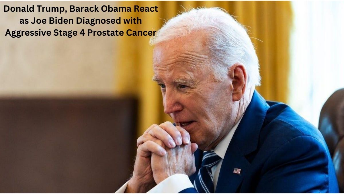 Donald Trump, Barack Obama React as Joe Biden Diagnosed with Aggressive Stage 4 Prostate Cancer