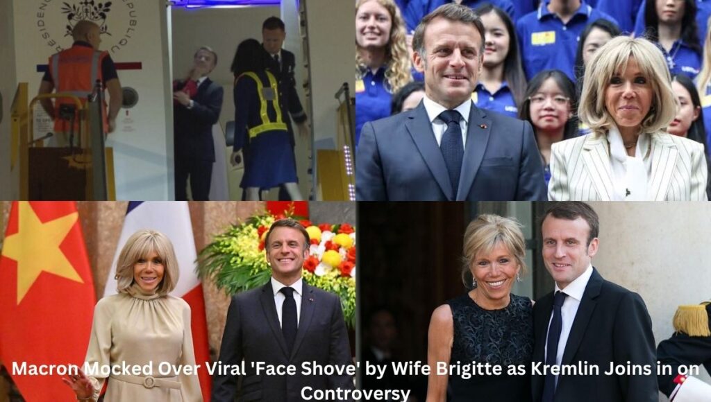 “Macron Mocked Over Viral 'Face Shove' by Wife Brigitte as Kremlin Joins in on Controversy”