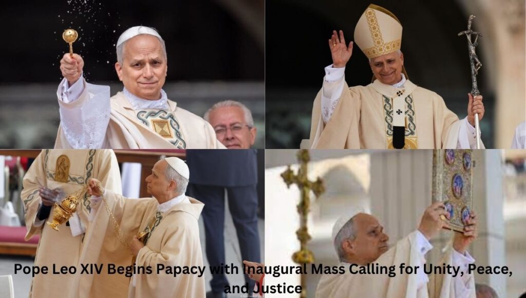 Pope Leo XIV Begins Papacy with Inaugural Mass Calling for Unity, Peace, and Justice