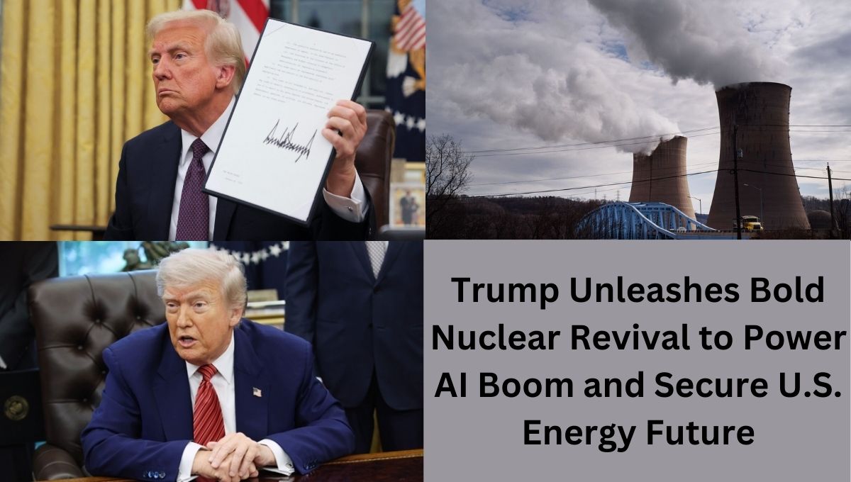 Trump Unleashes Bold Nuclear Revival to Power AI Boom and Secure U.S. Energy Future