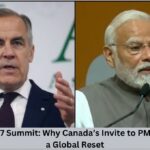 India at the G7 Summit: Why Canada’s Invite to PM Modi Signals a Global Reset India at the G7 Summit: Why Canada’s Invite to PM Modi Signals a Global Reset