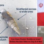 Iran Uses Cluster Bombs as Israel Strikes Nuclear Sites on Day 8 of War