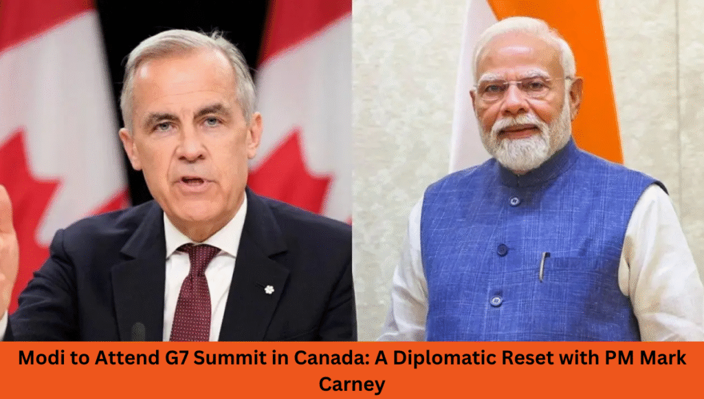 Modi to Attend G7 Summit in Canada: A Diplomatic Reset with PM Mark Carney