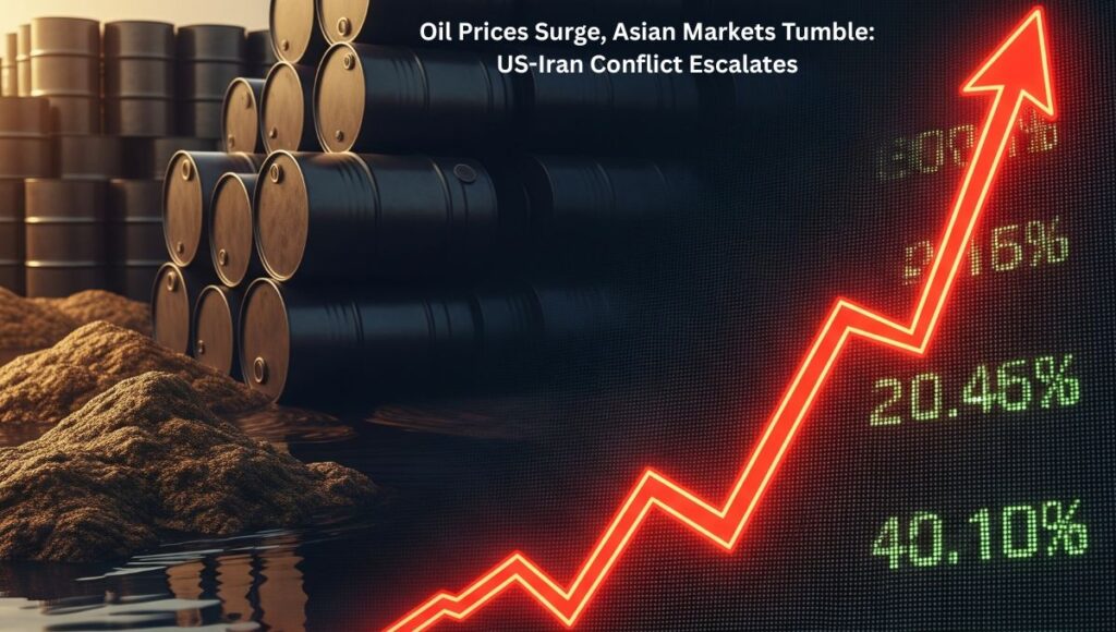Oil Prices Surge, Asian Markets Tumble: US-Iran Conflict Escalates