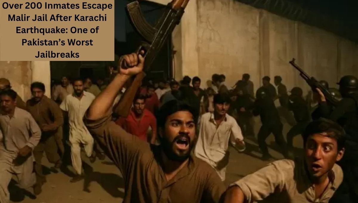 Over 200 Inmates Escape Malir Jail After Karachi Earthquake: One of Pakistan’s Worst Jailbreaks