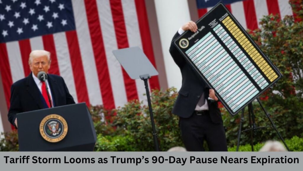 Tariff Storm Looms as Trump’s 90-Day Pause Nears Expiration