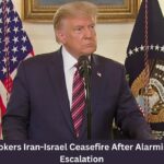 Trump Brokers Iran-Israel Ceasefire After Alarming Missile Escalation