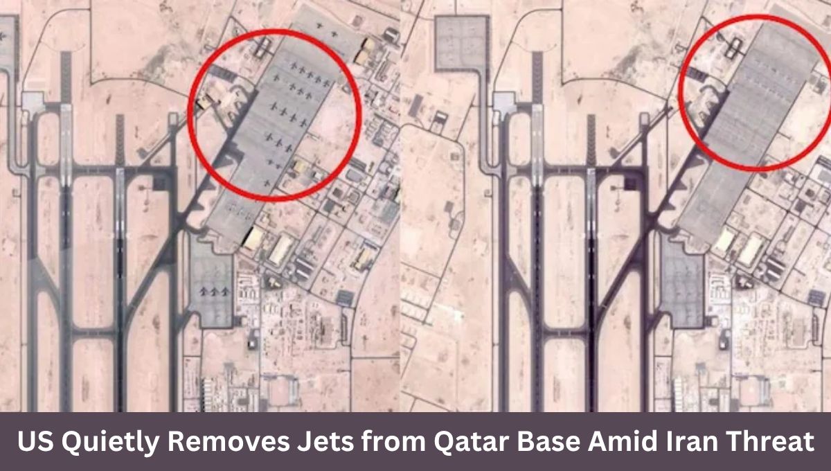 US Quietly Removes Jets from Qatar Base Amid Iran Threat
