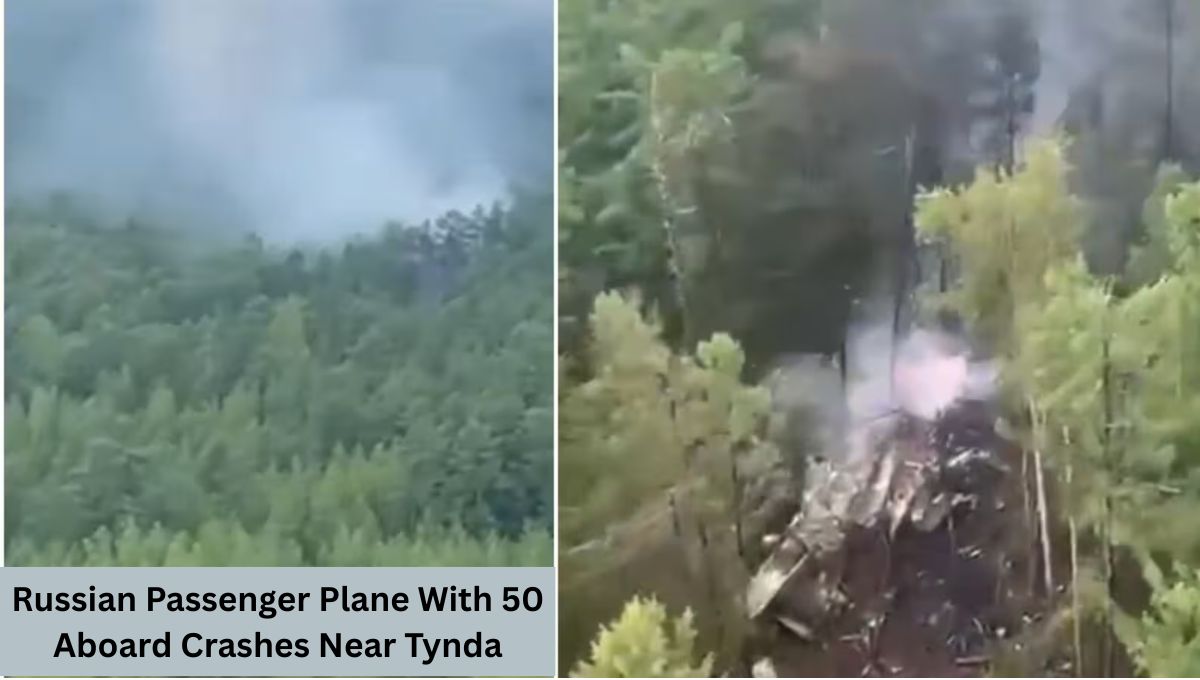 Russian Passenger Plane With 50 Aboard Crashes Near Tynda
