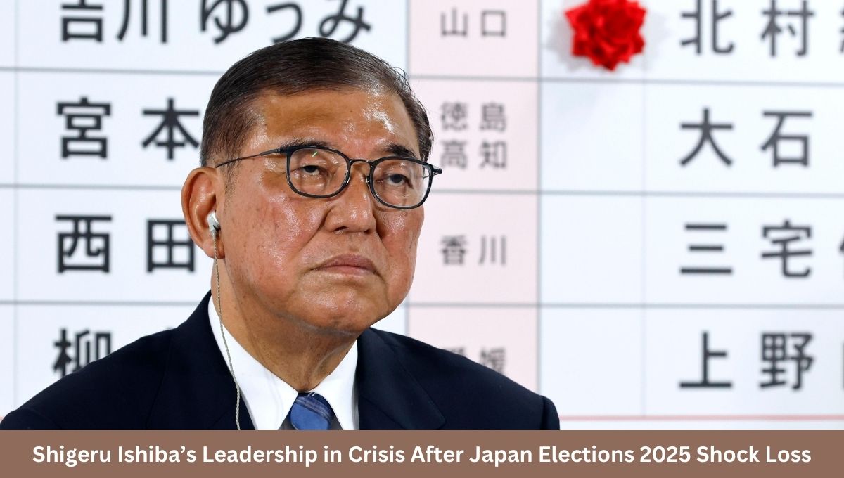 Shigeru Ishiba’s Leadership in Crisis After Japan Elections 2025 Shock Loss