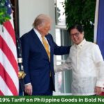 Trump Slaps 19% Tariff on Philippine Goods in Bold New Trade Deal