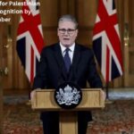 UK Sets Deadline for Palestinian Statehood Recognition by September UK Sets Deadline for Palestinian Statehood Recognition by September
