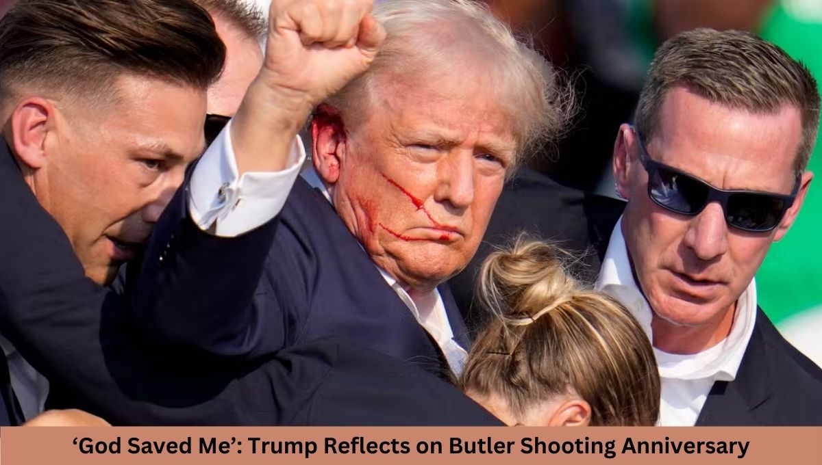 ‘God Saved Me’: Trump Reflects on Butler Shooting Anniversary