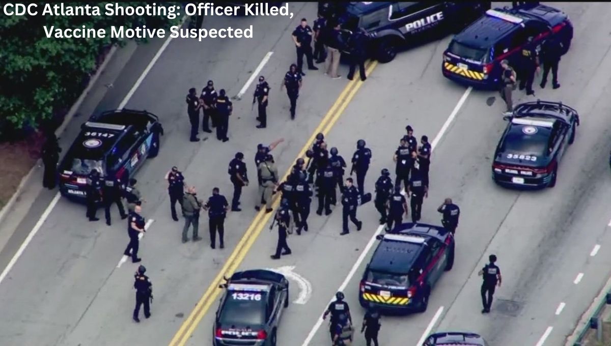 CDC Atlanta Shooting: Officer Killed, Vaccine Motive Suspected