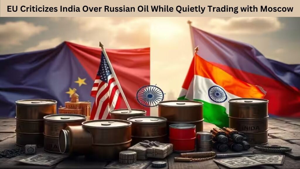 EU Criticizes India Over Russian Oil While Quietly Trading with Moscow