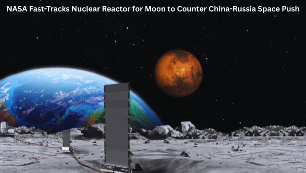NASA Fast-Tracks Nuclear Reactor for Moon to Counter China-Russia Space Push