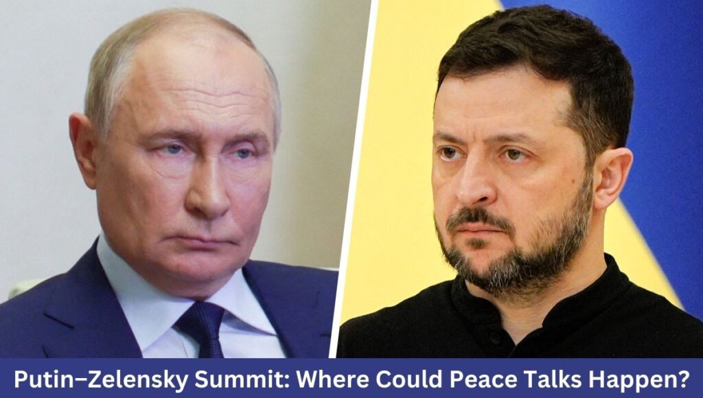 Putin–Zelensky Summit: Where Could Peace Talks Happen?