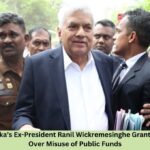 Sri Lanka’s Ex-President Ranil Wickremesinghe Granted Bail Over Misuse of Public Funds