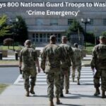 President Donald Trump has ordered 800 National Guard troops into Washington, D.C., taking federal control of the city’s police amid a declared ‘crime emergency.’ The move sparks controversy as crime data shows a drop in violent offenses over the past year.