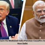 Trump Repeats Claim He Mediated India-Pakistan Ceasefire Amid Denials from New Delhi