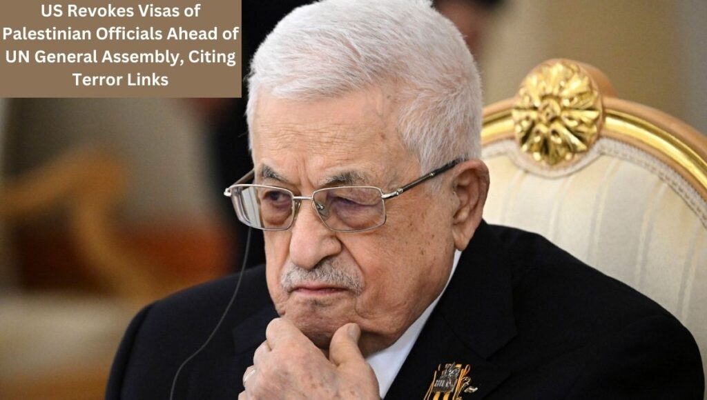 US Revokes Visas of Palestinian Officials Ahead of UN General Assembly, Citing Terror Links