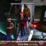 Donald Trump’s Helicopter Marine One Makes Emergency Landing in UK During State Visit