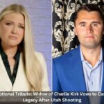 Erika Kirk’s Emotional Tribute: Widow of Charlie Kirk Vows to Carry Forward His Legacy After Utah Shooting