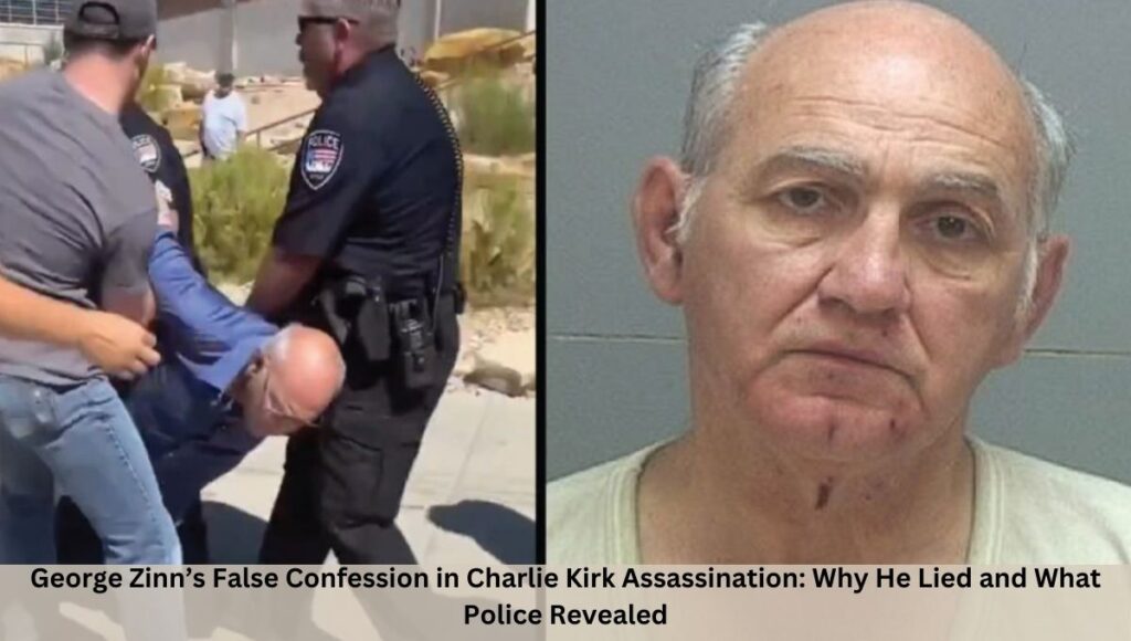 George Zinn’s False Confession in Charlie Kirk Assassination: Why He Lied and What Police Revealed