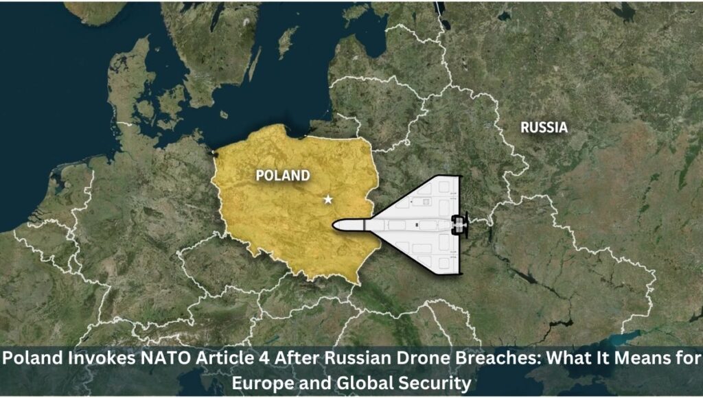 Poland Invokes NATO Article 4 After Russian Drone Breaches: What It Means for Europe and Global Security