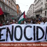 Pro-Palestine Protests Erupt in Italy After Meloni Rejects Statehood Pro-Palestine Protests Erupt in Italy After Meloni Rejects Statehood
