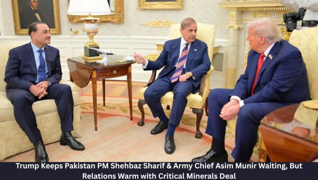 Trump Keeps Pakistan PM Shehbaz Sharif & Army Chief Asim Munir Waiting, But Relations Warm with Critical Minerals Deal