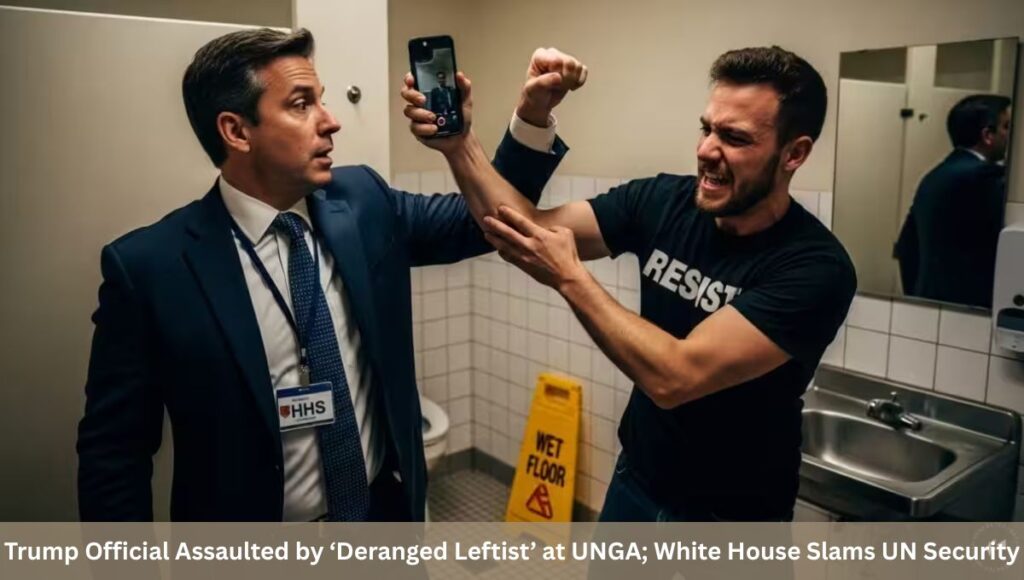 Trump Official Assaulted by ‘Deranged Leftist’ at UNGA; White House Slams UN Security