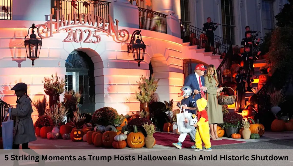 5 Striking Moments as Trump Hosts Halloween Bash Amid Historic Shutdown