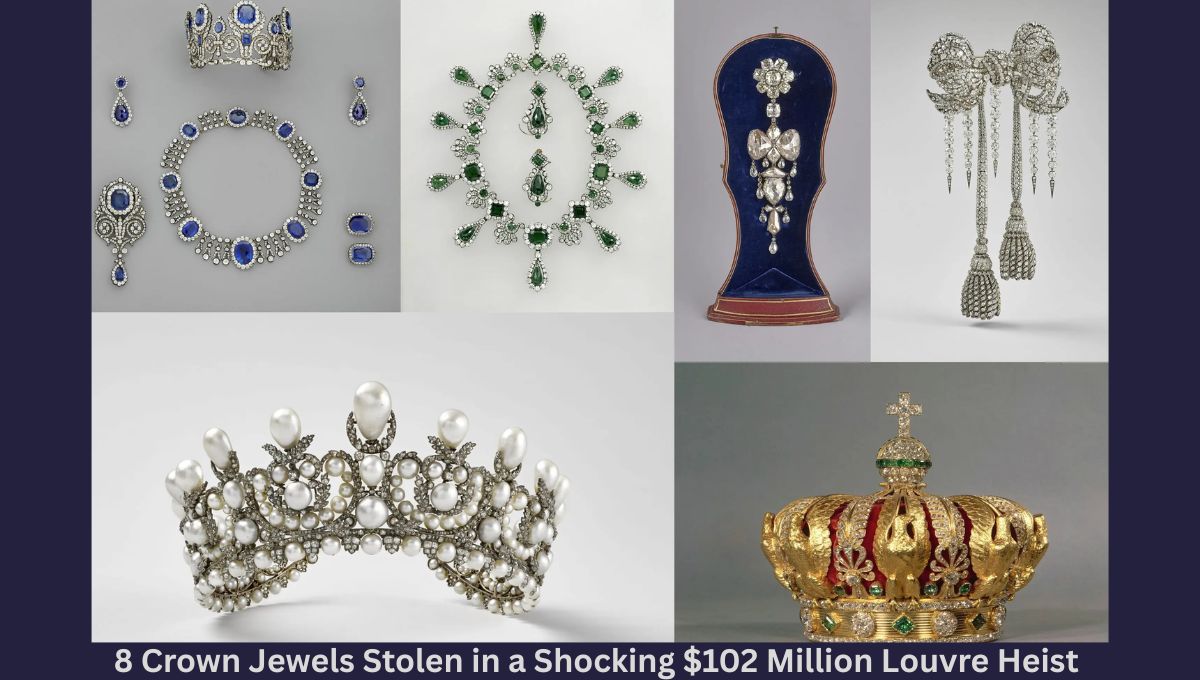 8 Crown Jewels Stolen in a Shocking $102 Million Louvre Heist