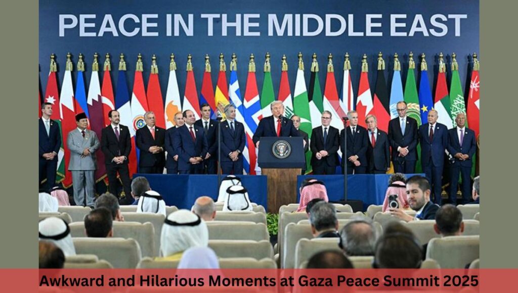 Awkward and Hilarious Moments at Gaza Peace Summit 2025