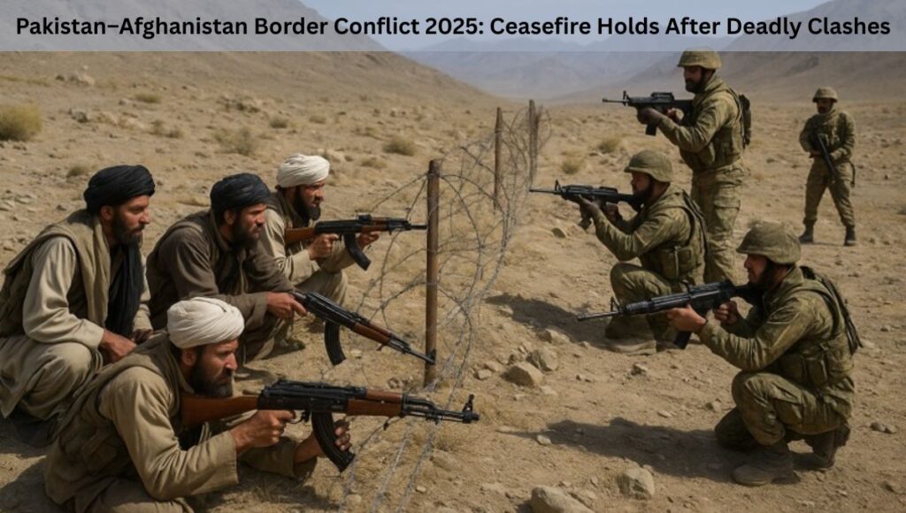 Pakistan–Afghanistan Border Conflict 2025: Ceasefire Holds After Deadly Clashes