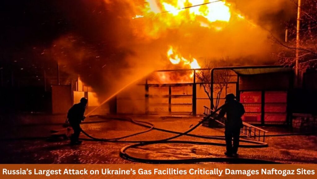 Russia’s Largest Attack on Ukraine’s Gas Facilities Critically Damages Naftogaz Sites