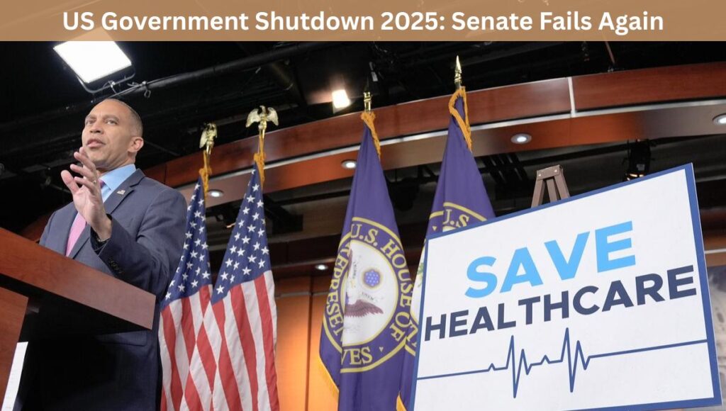 US Government Shutdown 2025: Senate Fails Again