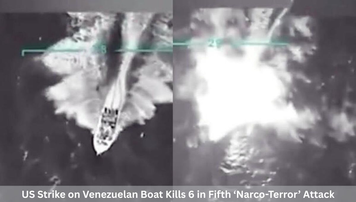 US Strike on Venezuelan Boat Kills 6 in Fifth ‘Narco-Terror’ Attack