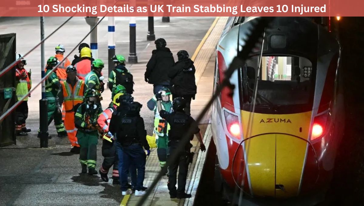10 Shocking Details as UK Train Stabbing Leaves 10 Injured