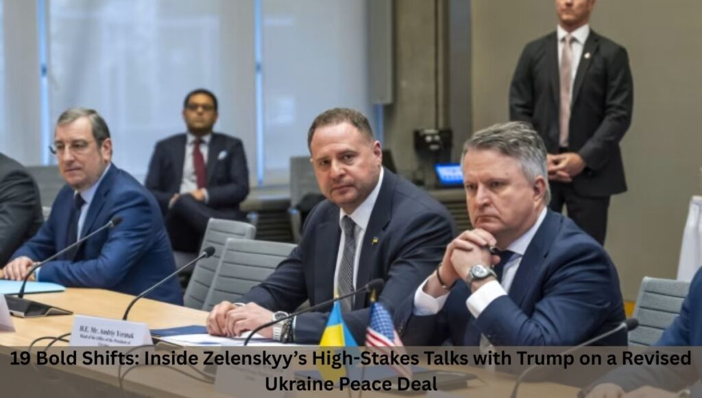 19 Bold Shifts: Inside Zelenskyy’s High-Stakes Talks with Trump on a Revised Ukraine Peace Deal