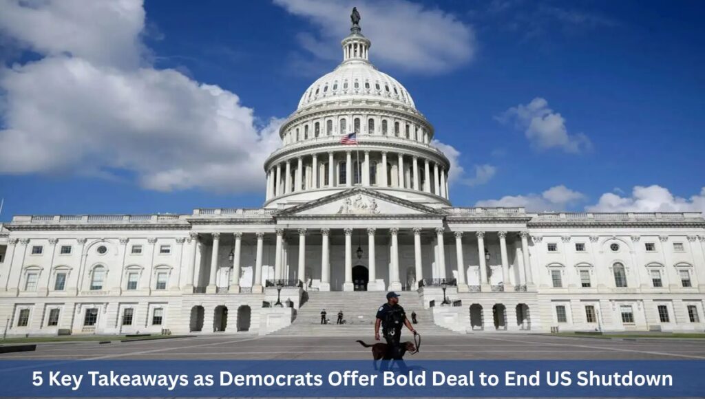 5 Key Takeaways as Democrats Offer Bold Deal to End US Shutdown