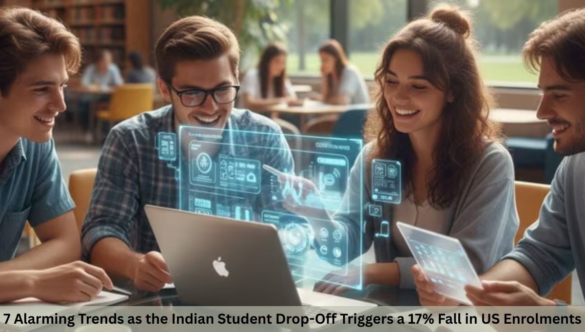 7 Alarming Trends as the Indian Student Drop-Off Triggers a 17% Fall in US Enrolments