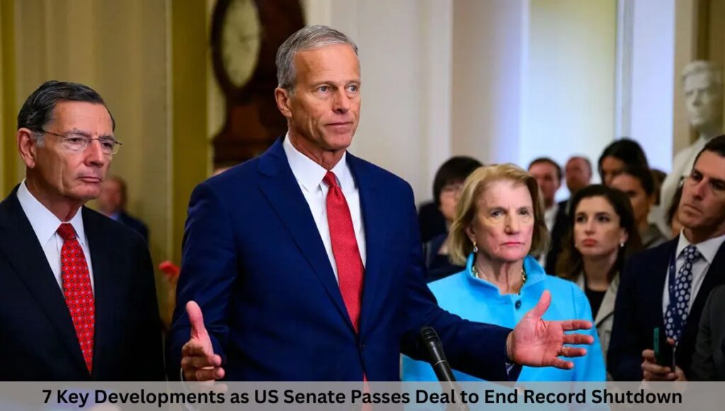 7 Key Developments as US Senate Passes Deal to End Record Shutdown