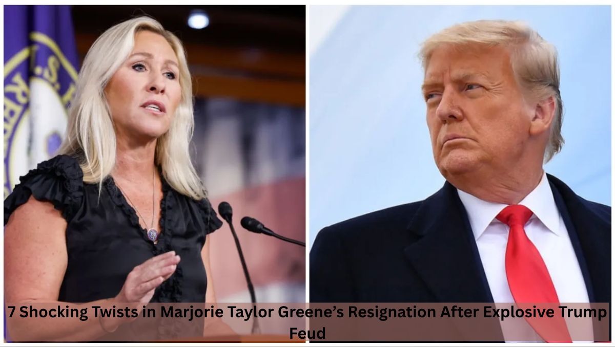 7 Shocking Twists in Marjorie Taylor Greene’s Resignation After Explosive Trump Feud