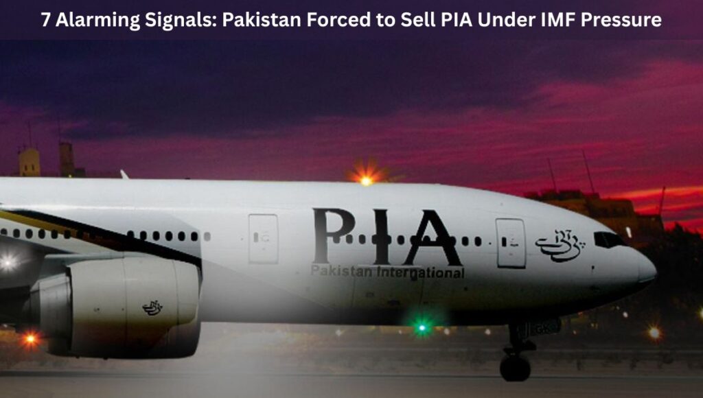 7 Alarming Signals: Pakistan Forced to Sell PIA Under IMF Pressure