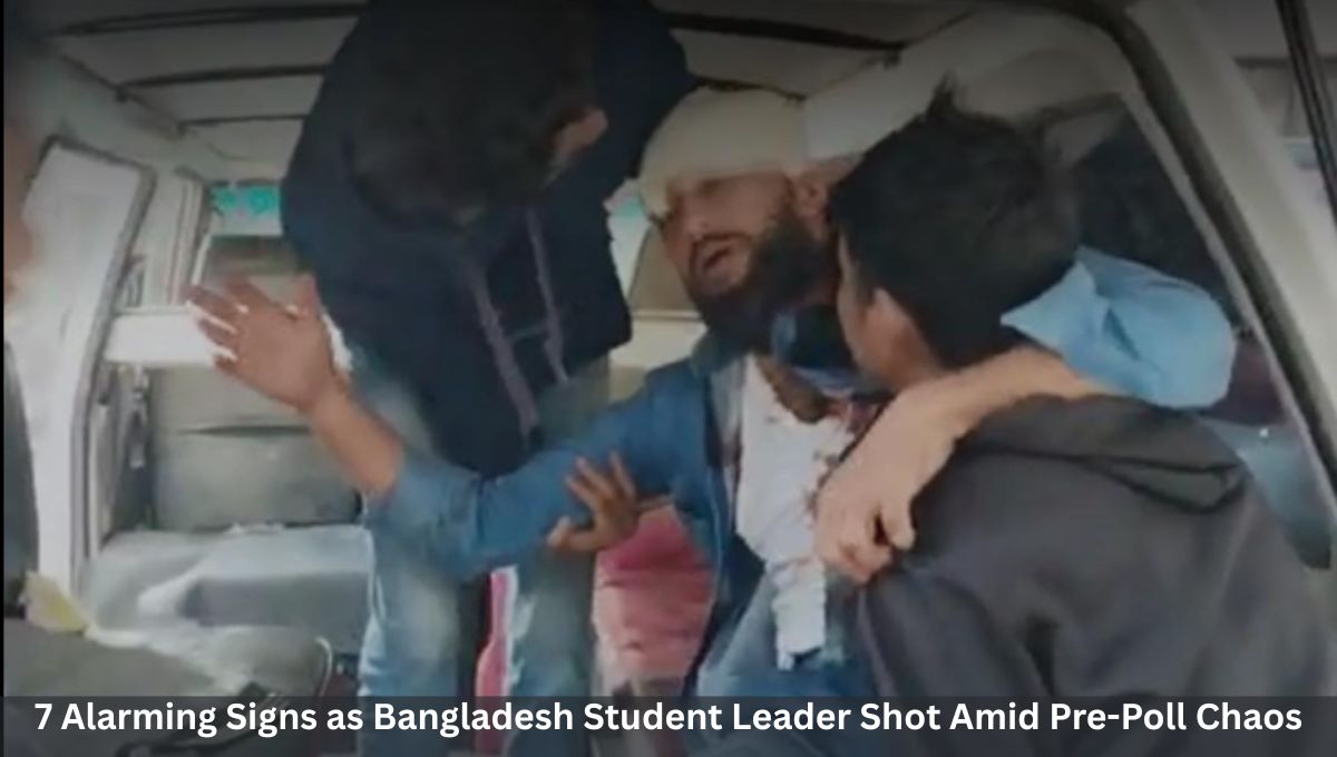 7 Alarming Signs as Bangladesh Student Leader Shot Amid Pre-Poll Chaos