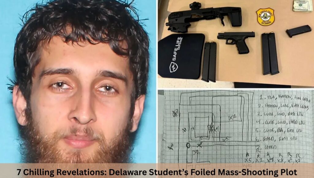 7 Chilling Revelations: Delaware Student’s Foiled Mass-Shooting Plot
