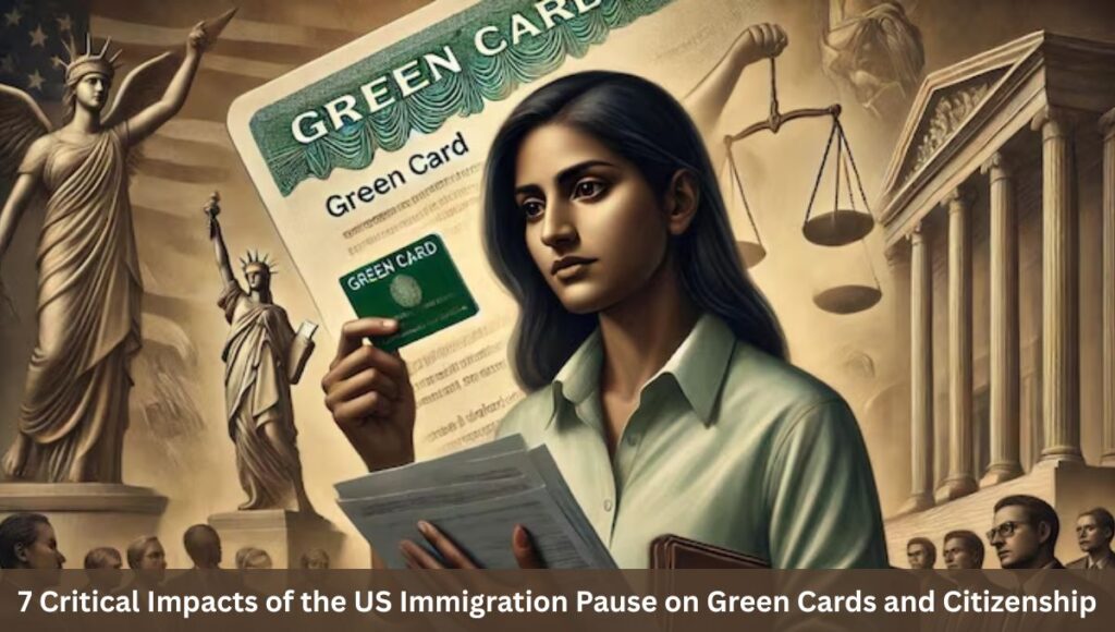 7 Critical Impacts of the US Immigration Pause on Green Cards and Citizenship