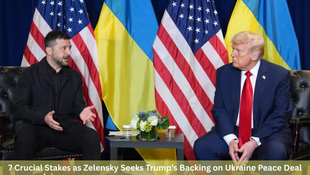 7 Crucial Stakes as Zelensky Seeks Trump’s Backing on Ukraine Peace Deal